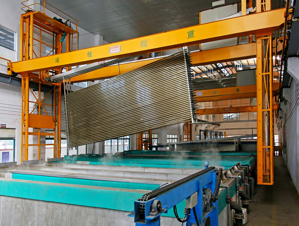 氧化，電泳車間