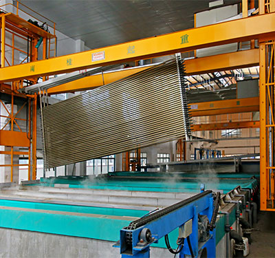 氧化、電泳生產(chǎn)線